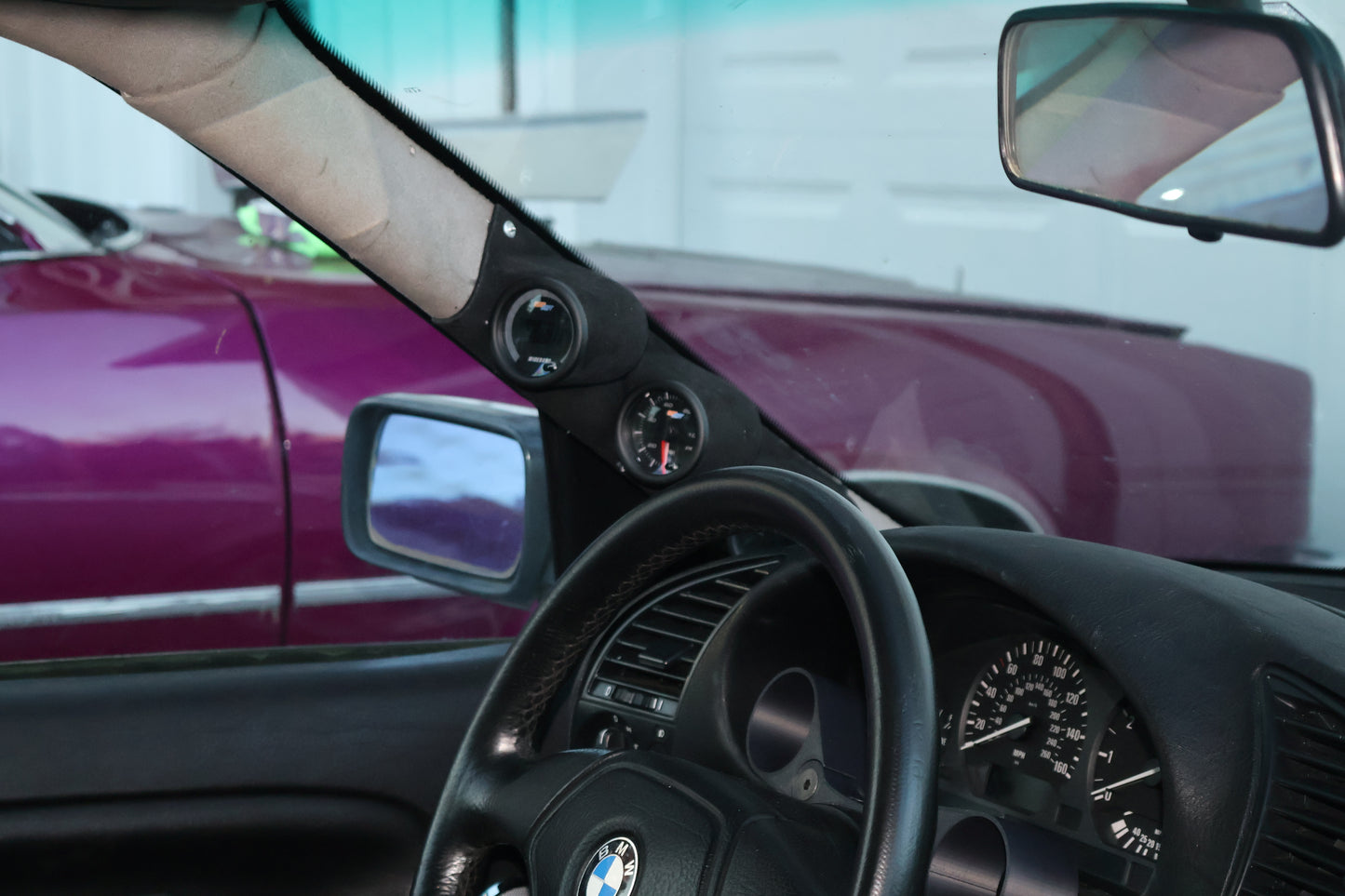 A-Pillar Gauge Pods for Bmw e36 (Sedan/Wagon Only)